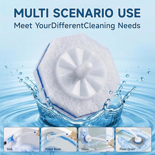 Clorox Toilet Wand Refills - 50 Count High-Density Disposable Cleaners | 5X Cleaning Power & Instant Foam