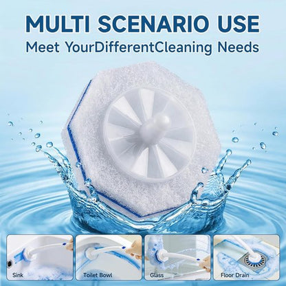 Clorox Toilet Wand Refills - 50 Count High-Density Disposable Cleaners | 5X Cleaning Power & Instant Foam
