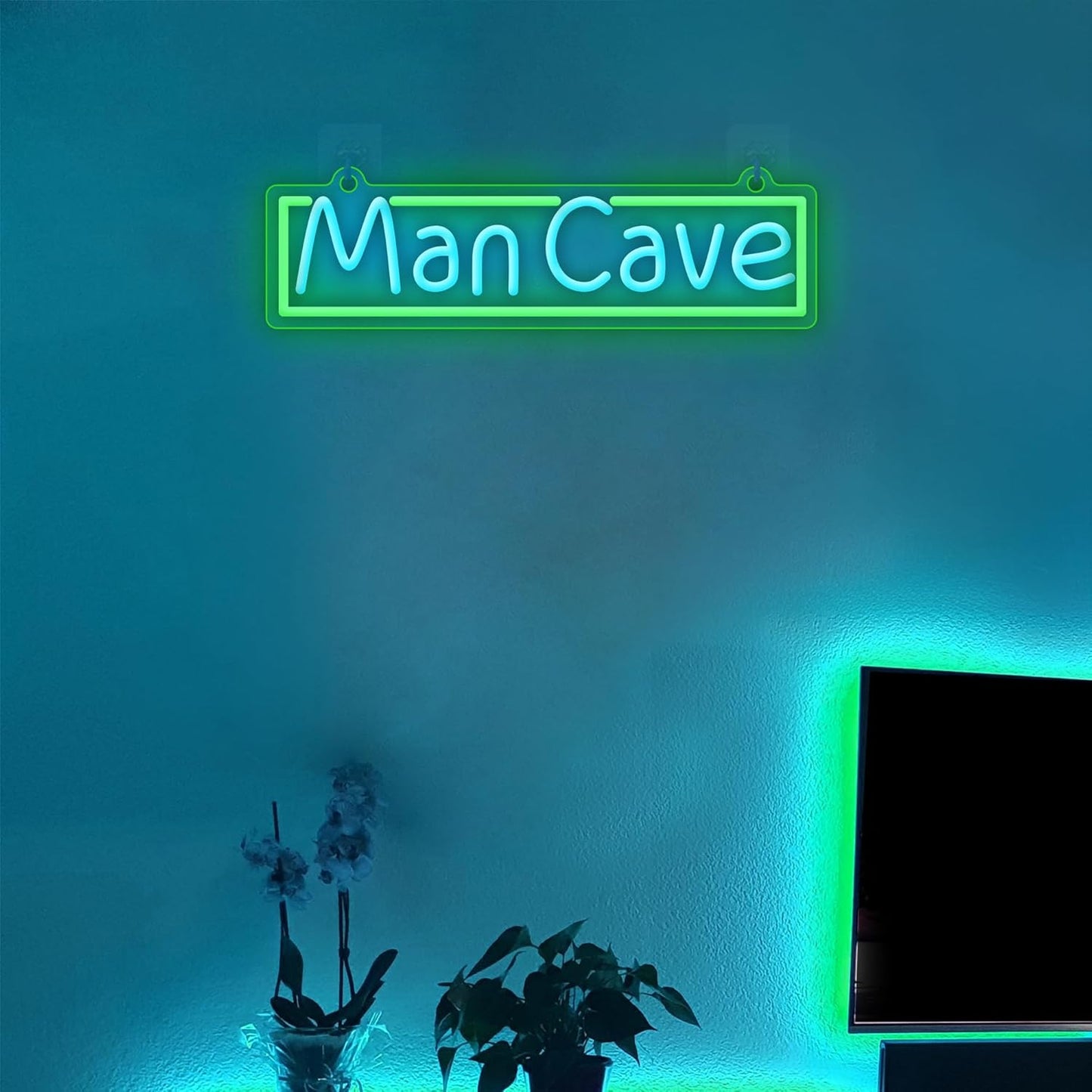 YuanDian Neon Sign - Man Cave Wall Decor for Gamers | Perfect Gift for Boys & Teens