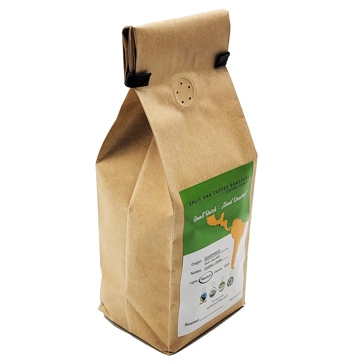 Organic Guatemala Huehuetenango Coffee Beans 12oz, Fair Trade, Medium Roast, Single Origin, Shade Grown, Superior Reserve, Fresh Roasted, Guatemalan Arabica Whole Beans