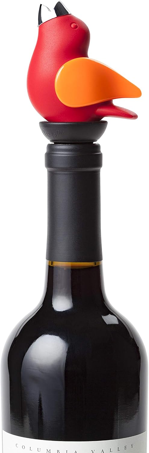 Wine Pourer - Red and Orange