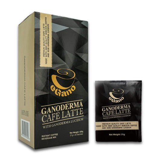 eGano Premium Quality Ganoderma Cafe Latte (21g x 20 Sachets)