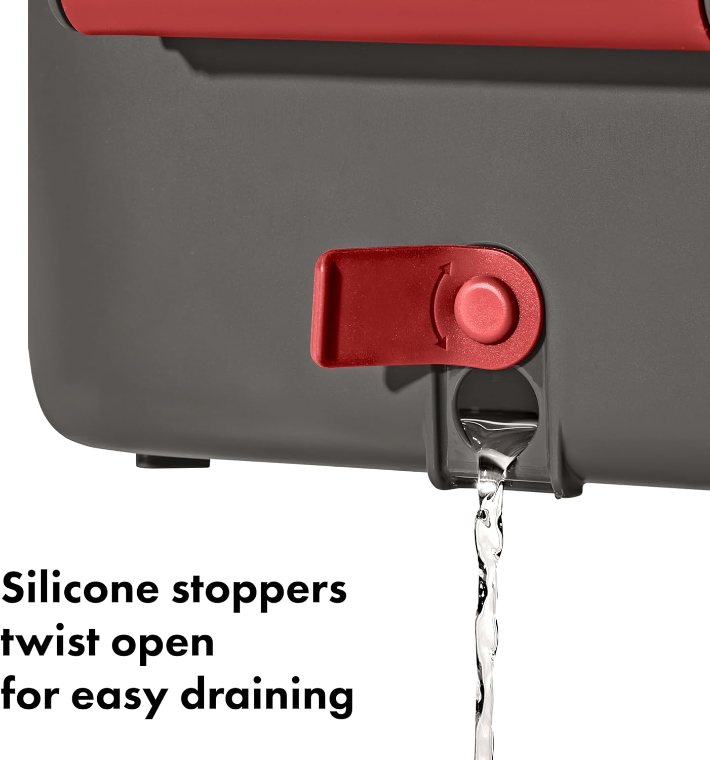 OXO Outdoor Wash, Dry & Stow System - Compact & Efficient Cleaning Solution for Camping | Portable Design