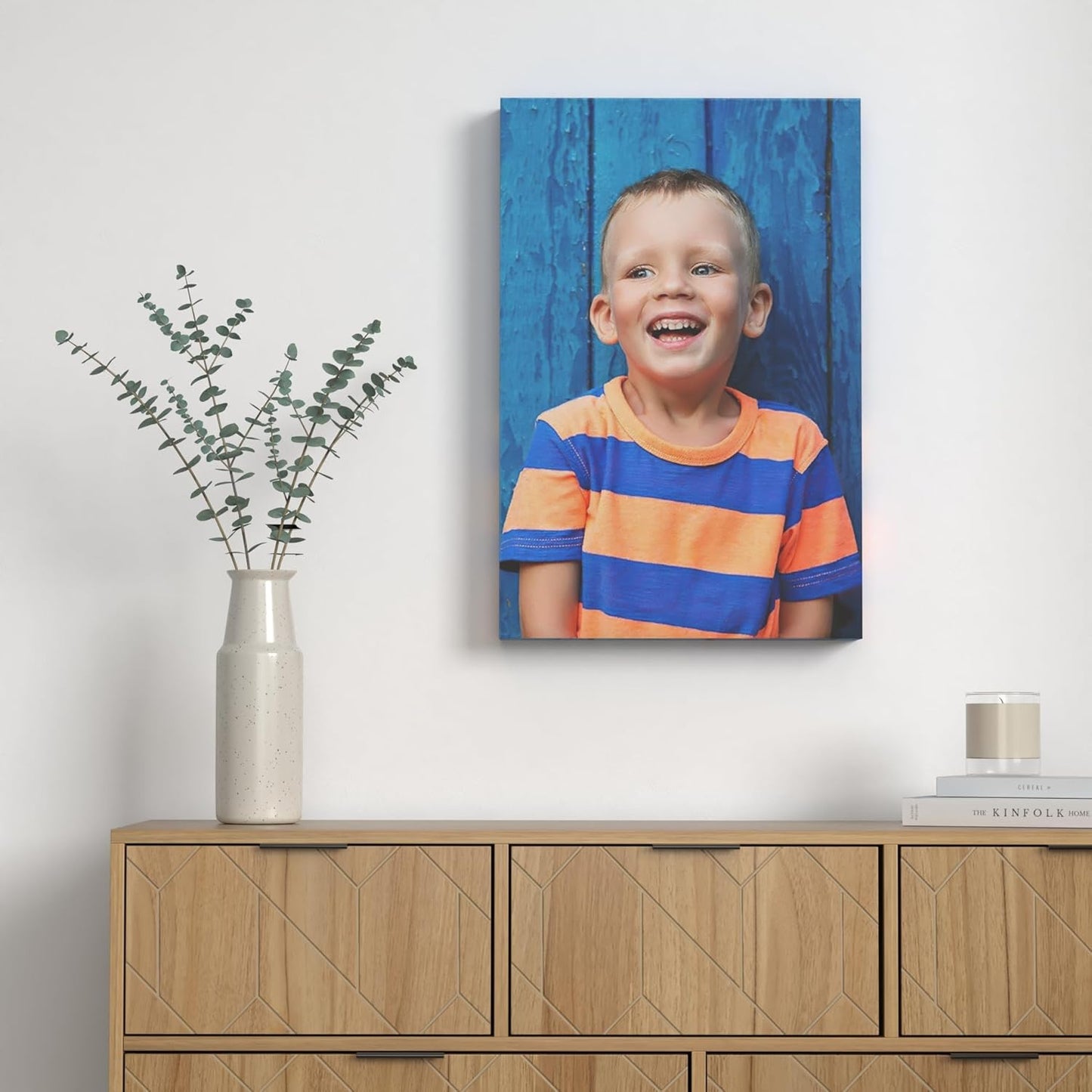 wall26 Personalized Canvas Print - Custom Photo Wall Art | Digitally Printed (24" x 16")