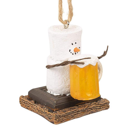 Smores Original Beer Mug Christmas Ornament
