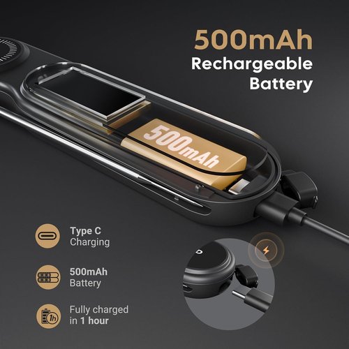 INKBIRD Instant Read Meat Thermometer - 0.5 Seconds Rechargeable, Waterproof with VA LCD Screen | -58℉ to 572℉