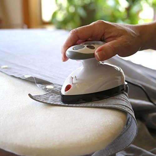 Ivation Mini Travel Iron - Dual Voltage Compact Design with Non-Stick Ceramic Soleplate - Heats in 15 Seconds