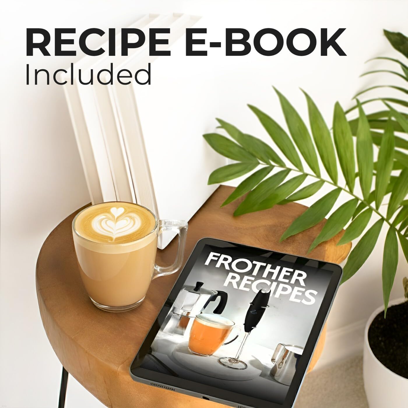 Zulay Kitchen Rechargeable Milk Frother - 3 Speeds & 3 Whisk Attachments - USB Charging for Lattes & Cappuccinos - Green Gold