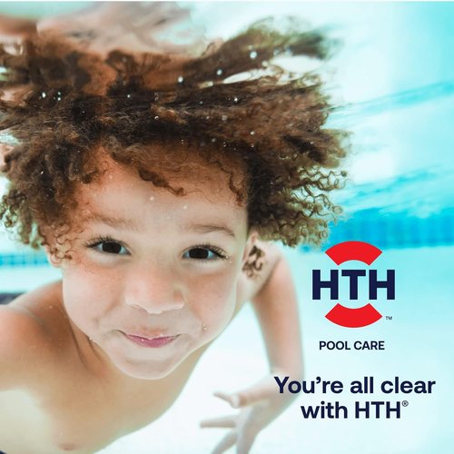 HTH 52031 Swimming Pool Care Shock, Swimming Pool Chlorinator Boosts Chlorine Levels, Cal Hypo Formula, 13.3oz (1 Pack)