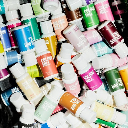 Colour Mill | Oil-Based Food Coloring Set - Complete 60 Color Collection - 20 Milliliters