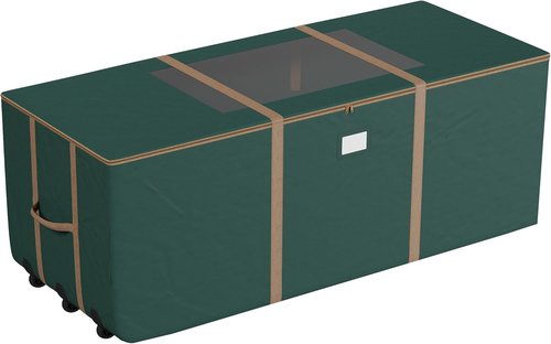 Elf Stor Rolling Storage Bag - 12FT Durable Bag with Wheels & Handles for Cushions, Clothes & More | Green