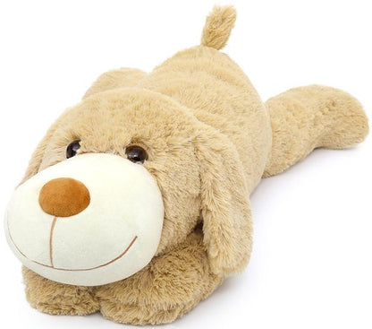 BENINY Giant Dog Puppy Stuffed Animal 32", Cute Big Stuffed Dog Body Pillow for Kids, Large Stuffed Animals Dogs Plush Toy Gift