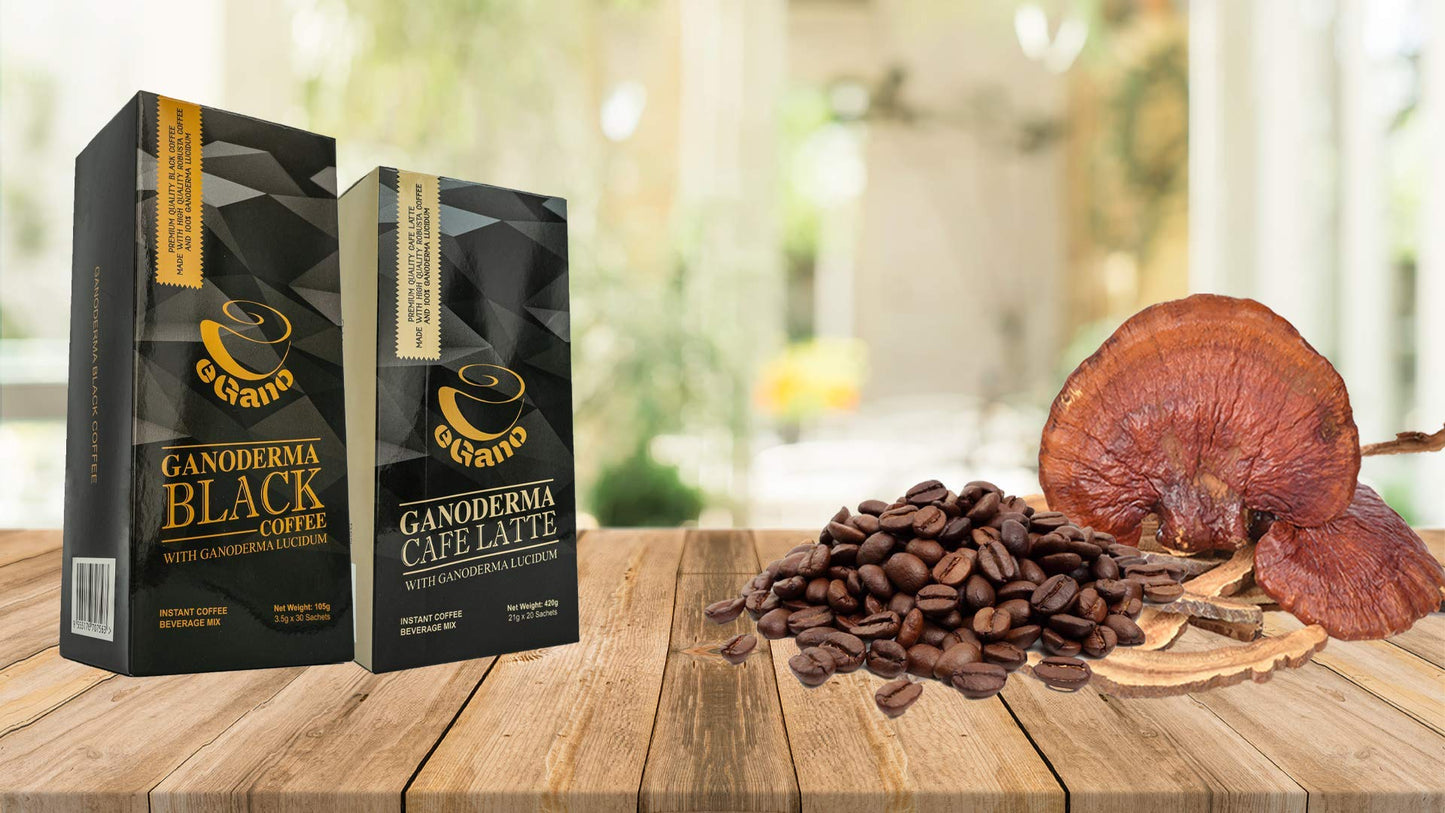 eGano Premium Quality Ganoderma Cafe Latte (21g x 20 Sachets)