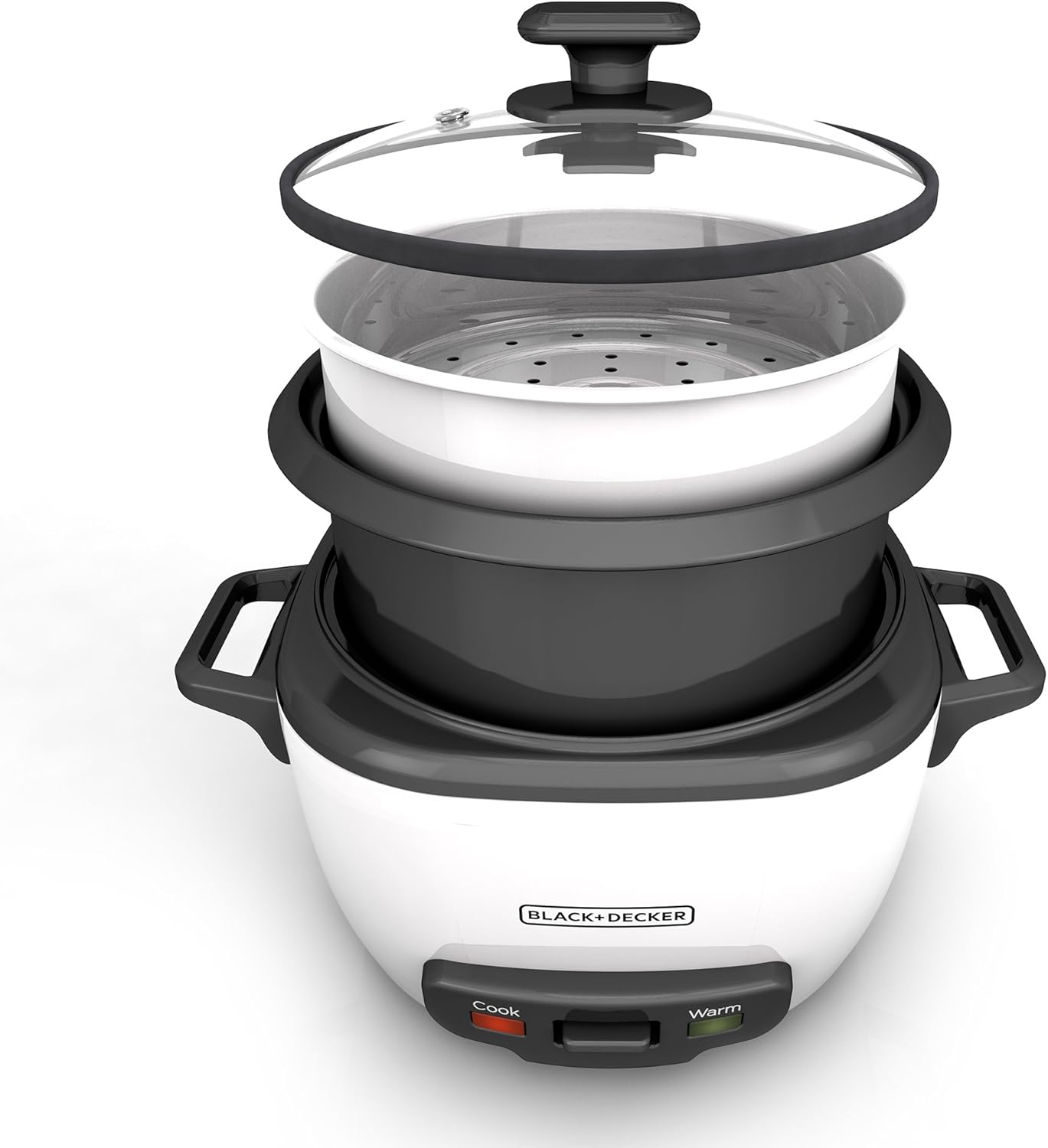 Regine Switzerland 14-Cup Rice Cooker - Perfectly Cooked Rice Every Time | Sleek White Design