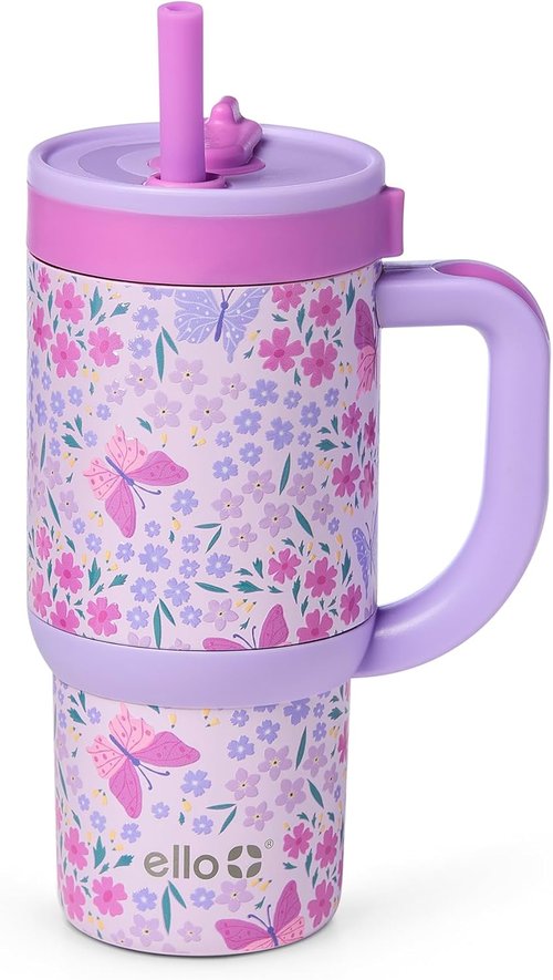 Ello Oasis 14oz Stainless Steel Tumbler - Stylish Insulated Design for Hot & Cold Drinks