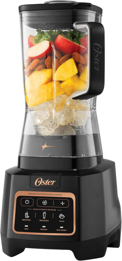 Oster Extreme Mix Blender - 1500-Watt High-Speed Countertop Blender with 64oz Jar | Ideal for Smoothies & Milkshakes