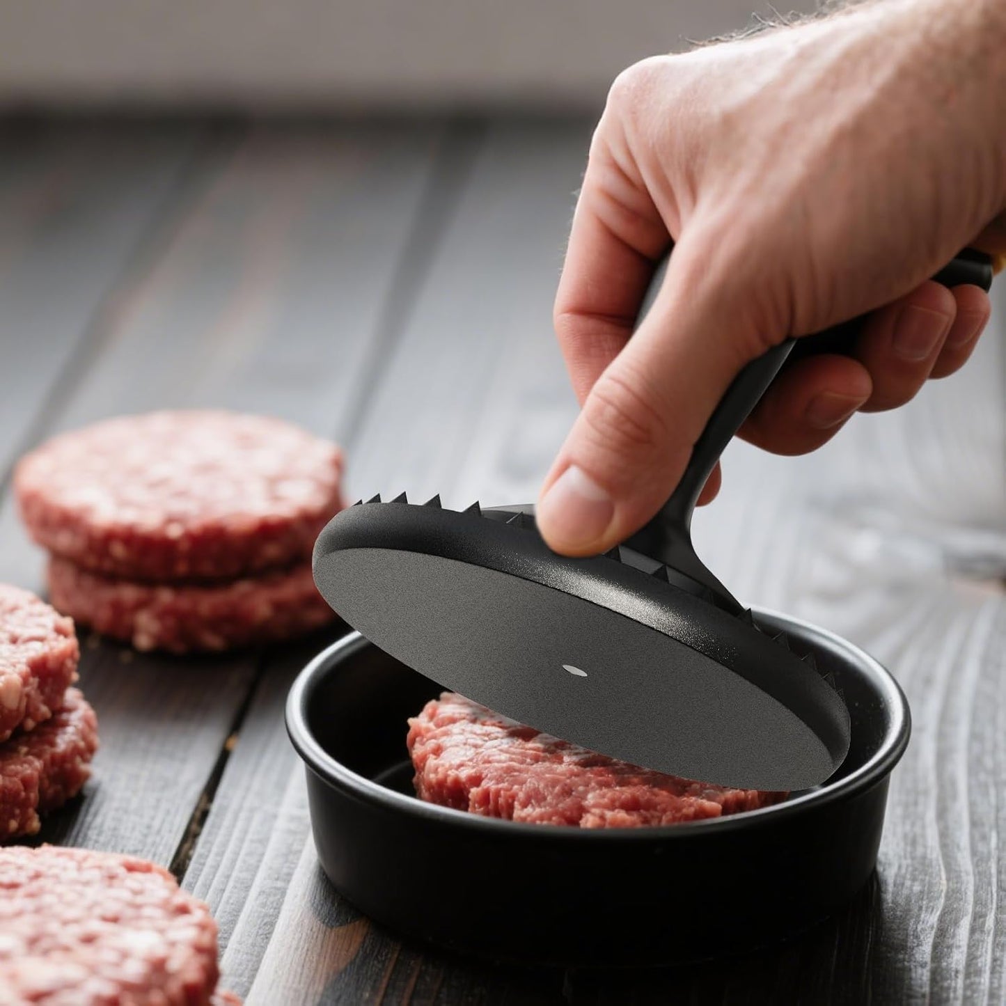Skiennix Meat Chopper - Versatile Meat Tenderizer Tool for Effortless Cooking | Black Finish