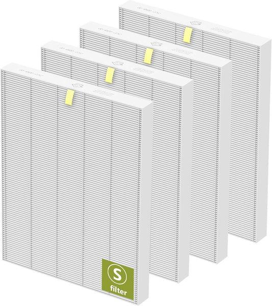 Winix C545 True HEPA Replacement Filter S - Compatible with Winix Air Purifiers | 4-Pack, Part #1712-0096-00