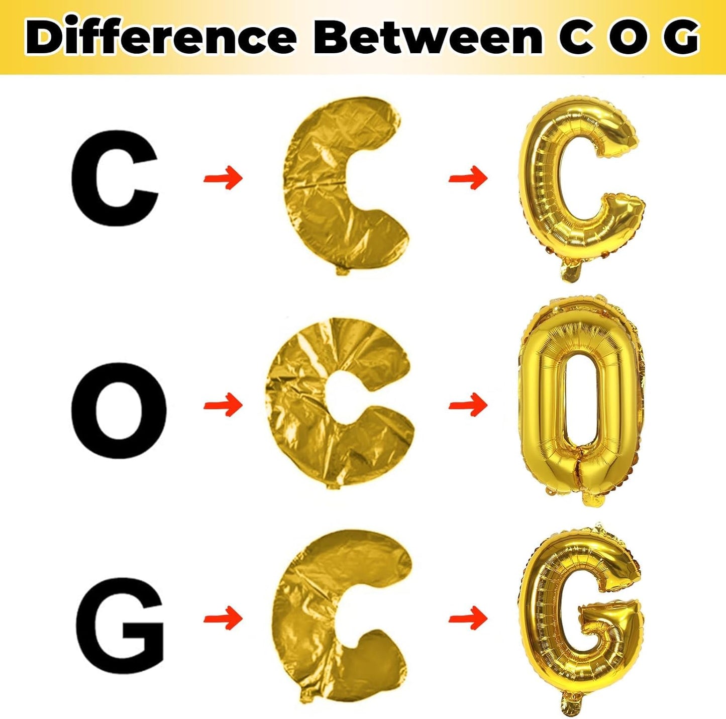 Skiennix 40 Inch Gold Alphabet Balloons - Large Self-Inflating Letter N Decor for Celebrations
