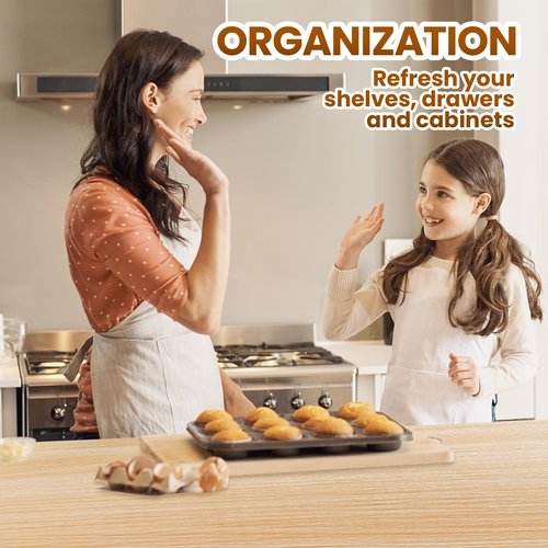 Drawer Shelf Liner for Kitchen Cabinets Non-Adhesive, Non Slip Shelf Paper Waterproof Thickened Cabinet Liners for Shelves, Strong Grip Mats for Cupboard, Dresser, Pantry, Beige, 23.6 in x 20 FT