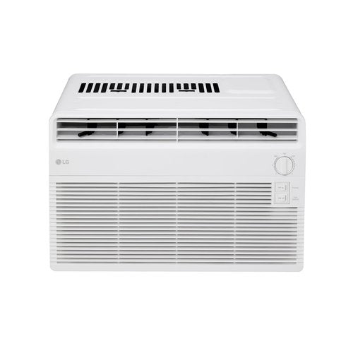 LG 5000 BTU Window Air Conditioner [2024 New] Easy Mechanical Control Ultra-Quiet Compact-size Cools 150 Sq.Ft. for Small Room, Washable Filter AC Unit Easy Installation White LW5024X