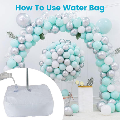 Voircoloria Balloon Arch Kit - 10ft Improved Stand with Base & Pumps for Weddings, Graduations & Parties