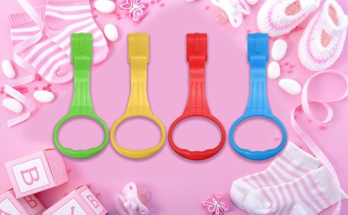 Baby Pull Up Ring - 8 Pack Stand Up Learning Assistant for Playpen & Crib | Safe & Durable
