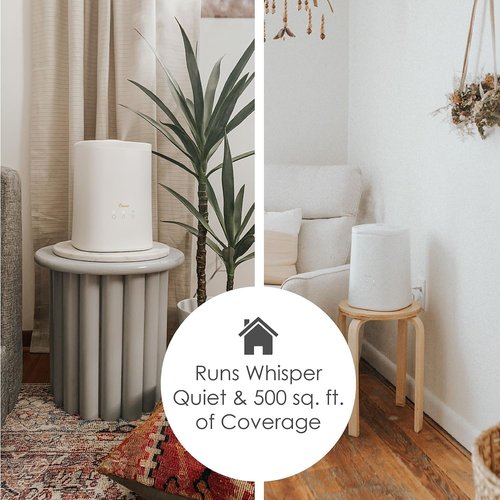 Crane Ultrasonic Cool Mist Humidifier - 1.2 Gallon Essential Oil Diffuser with Nightlight & Auto Shut-Off