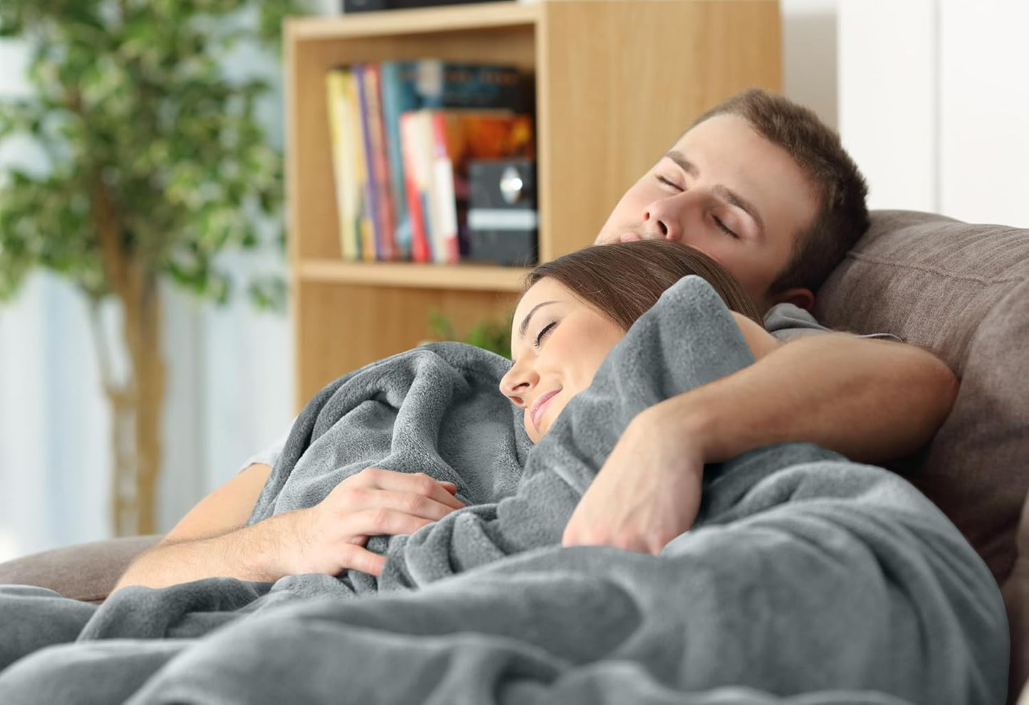 Utopia Bedding Fleece Blanket - Luxury Soft Microfiber Throw in Ash Grey | 50x60 Inch, Anti-Static 300GSM