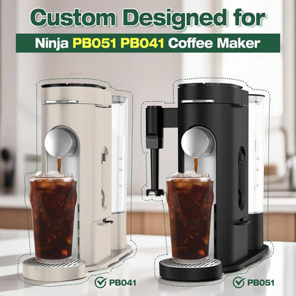 Ninja Disposable Coffee Filters - Unbleached Paper for PB051 & PB041 Single Serve Maker | 150 PCS