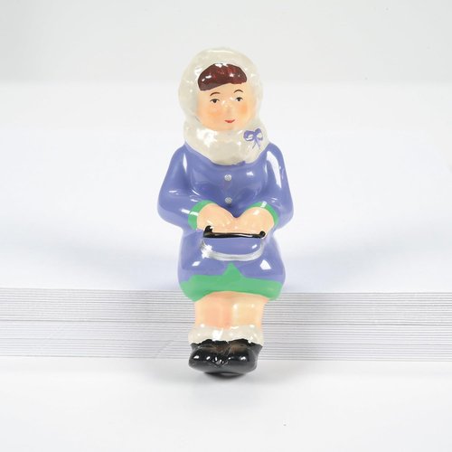 Department 56 Original Snow Village Figurine Set - People Sitting | Multicolor, Various Sizes