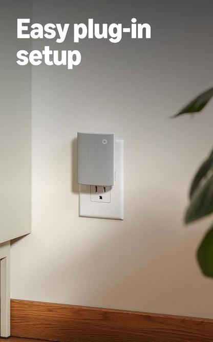 Ring Chime - Enhanced Audio Alerts | Easy Plug-In Setup & Sleek Design - White