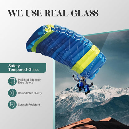 VCK 8x10 Picture Frame - High-End Aluminum Metal with Tempered Glass | Displays 5x7 or 8x10 Photos