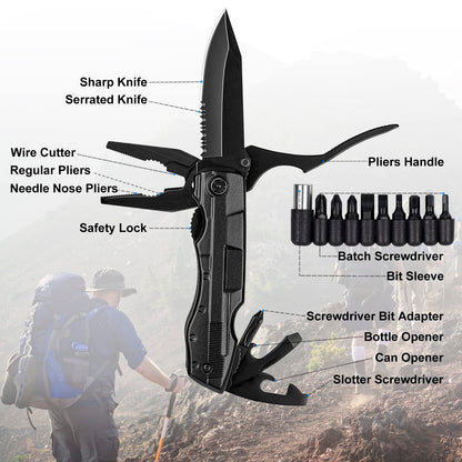 Mkeevee Birthday Gifts for Men Funny Christmas Gifts Baskets for Him Father’s Day for Dad Anniversary Who Have Everything for Husband, Boyfriend, Brother, Son, Grandpa Tumbler Multitool Gift Set