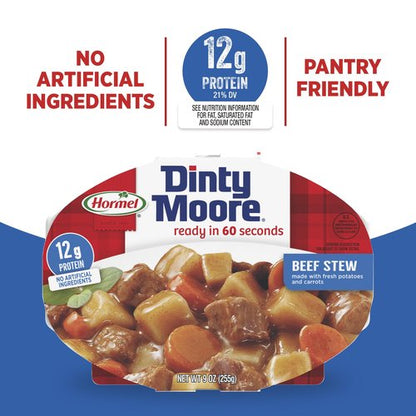 Dinty Moore Beef Stew, 9-Ounce Packages (Pack of 6)
