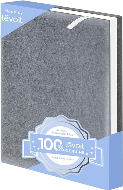 Levoit Vital 100 Air Purifier Filter - High-Efficiency Activated Carbon for Smoke & Allergens | 1 Pack, White