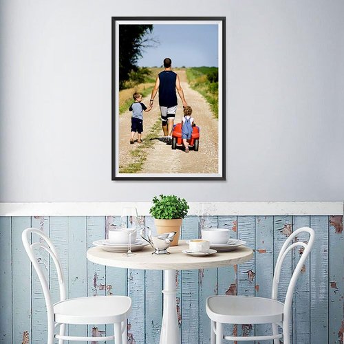 EzPosterPrints - Custom Poster Print - Upload Your Image for Personalized Decor - 12 x 18 Inches