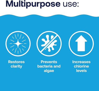 HTH 52030B Swimming Pool Care Shock - Boost Chlorine Levels with Cal Hypo Formula | 13.3oz (Pack of 6)
