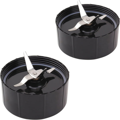 QT Cross Blades for Magic Bullet 250W MB1001 Series - Replacement Blender Parts with Gaskets