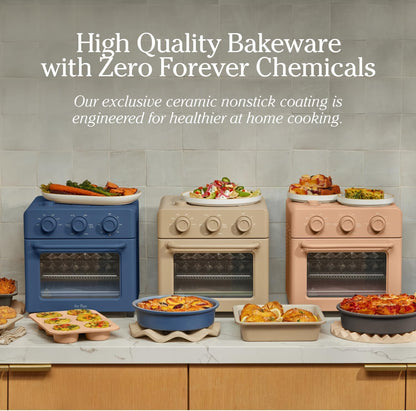 Our Place Wonder Oven Baker’s Kit - 3-Piece Toxin-Free Ceramic Bakeware Set | Oven-Safe Up to 450°F - Char