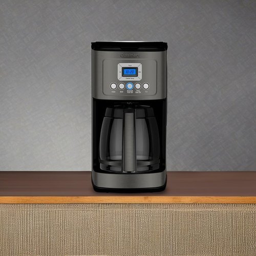 Cuisinart 14-Cup Coffee Maker - Programmable PerfecTemp with Brew Strength Control | Black Stainless Steel