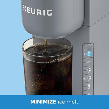 Keurig K-Iced Coffee Maker - Single Serve Iced Coffee Machine with Hot & Cold Brewing | Gray