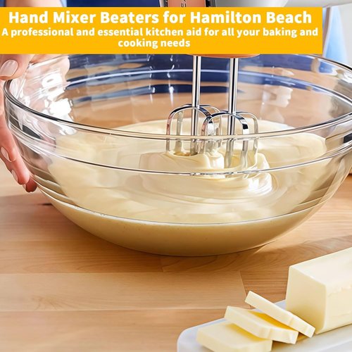 Hamilton Beach Hand Mixer Beaters - Compatible with 62682RZ, 62692, 64699, 62695V Models