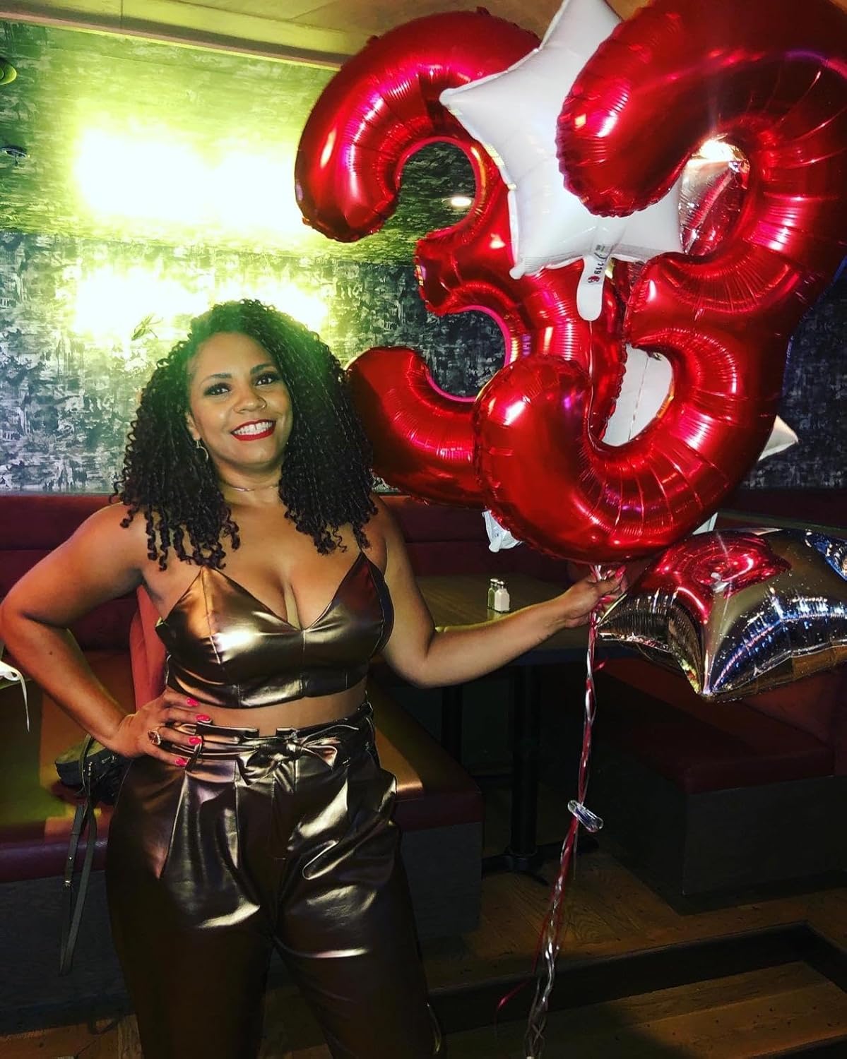 Number 0 Balloons - 40 Inch Red Number Balloons for Birthday, Wedding & Baby Shower Decor