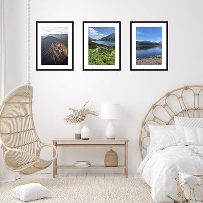 JCJMY 16x22 Picture Frame with 12x18 Mat, Display Photo 12x18 with Mat or 16 x 22 Without Mat, Wall Hanging Large 16 by 22 Poster Frame with Plexiglass, Black