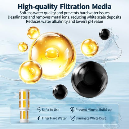 4-Pack Humidifier Demineralization Cartridge Compatible with Dreo Humidifiers HM306,HM311/311S,HM524/524S,HM409S,Prevents Hard Water Build-Up | Filters Mineral Deposits | Eliminate White Dust