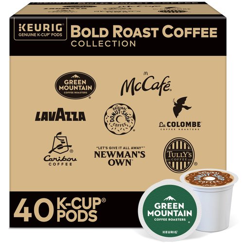 Keurig® Bold Roast Coffee Collection Variety Pack, Keurig Single Serve K-Cup Pods, 40ct