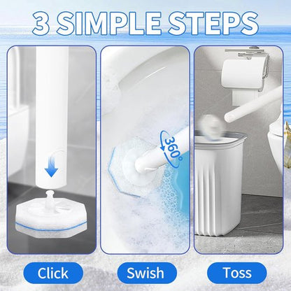 Clorox Toilet Wand Refills - 100 Count Disposable Cleaning Pads with 4X Power | Light Scent