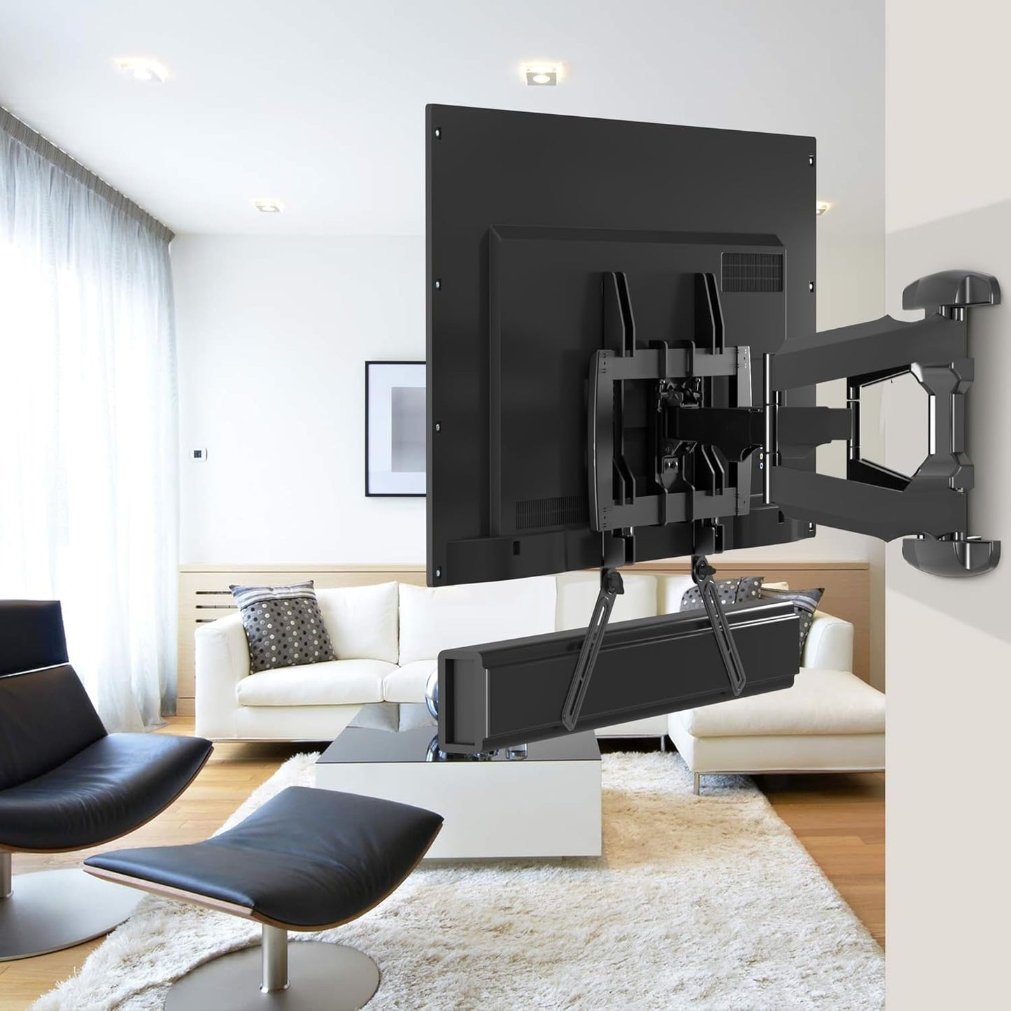XINLEI Universal Sound Bar Mount - Fits 23 to 65 Inch TVs | Securely Holds Up to 22 lbs