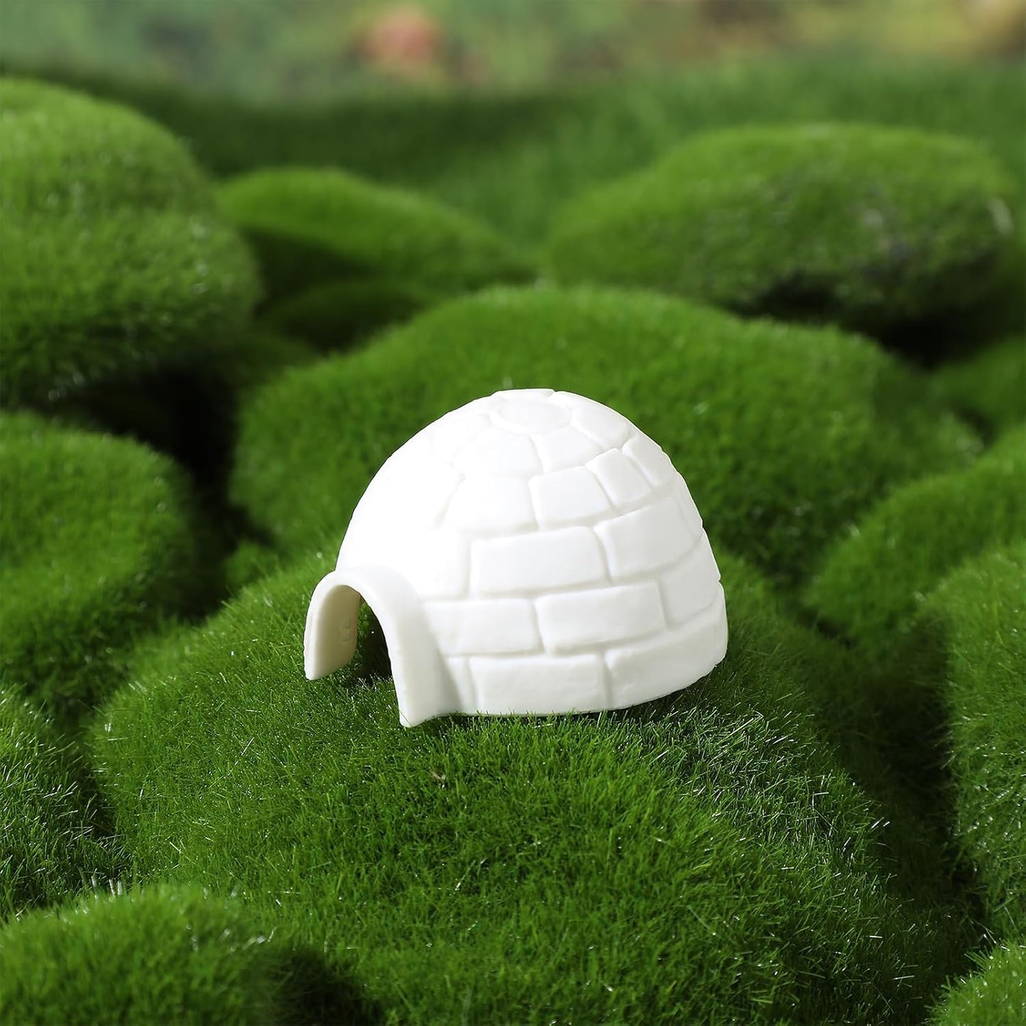 Skiennix Mini Igloo Toys - Lifelike Arctic Ice House Models for Kids | 6-Piece Set for Dollhouse Decor